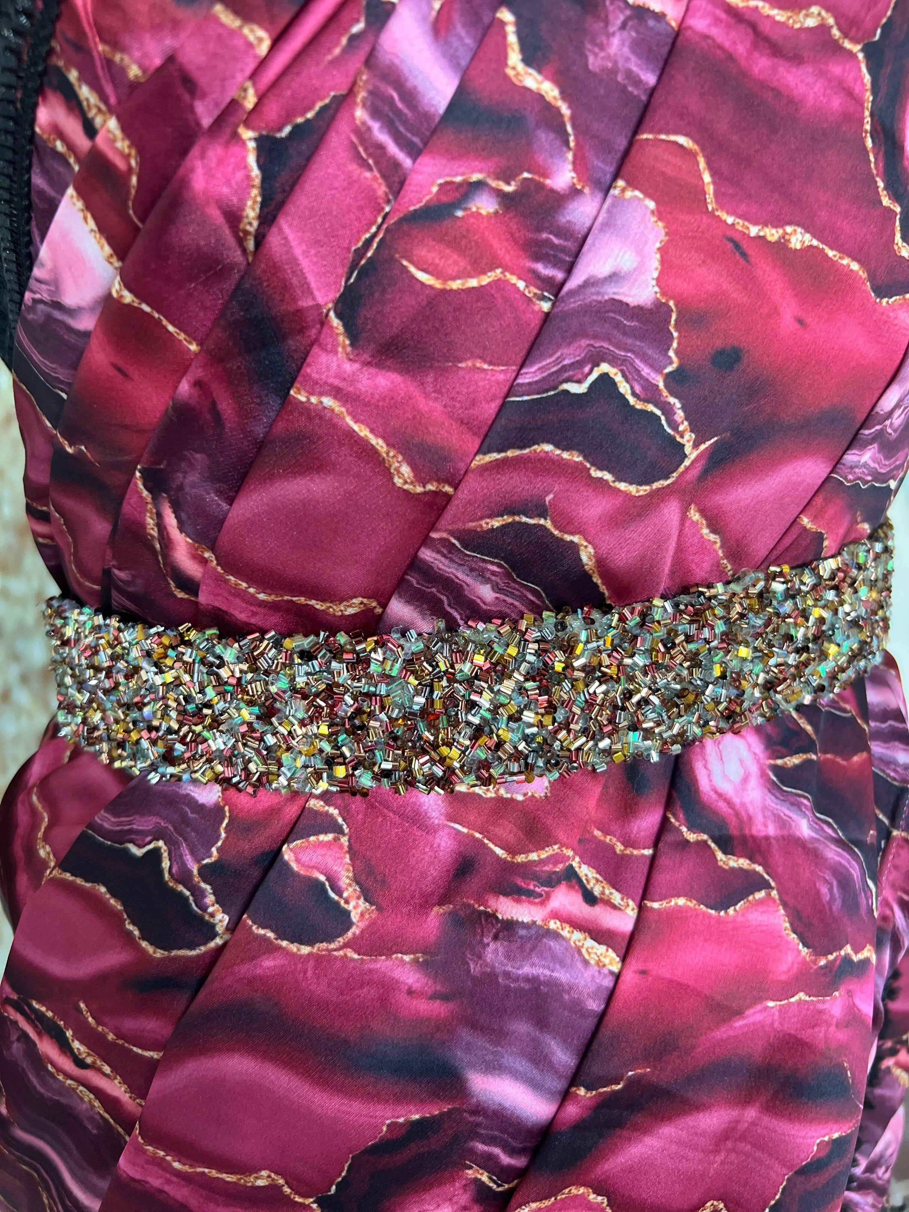 Multicolored Adjustable Saree Waist Belt Swift Saree