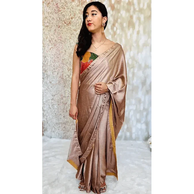 Designer 1 Minute Ready To Wear Saree at Rs 1299 | 1-minute Readymade  Sarees in Kalyan | ID: 24814753655